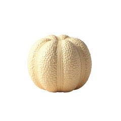 Detailed, textured sphere with a bumpy surface.