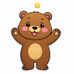 Huggable bear 18.eps Vinyl Design