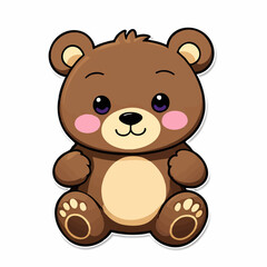 Adorable bear-5.jpg Illustration