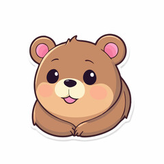 Fototapeta premium Chibi Style bear-39.jpg Art