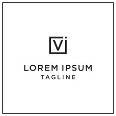jv or vj square logo 