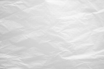 White transparent plastic bag texture background