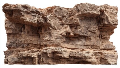 Rocky cliff face, rough texture