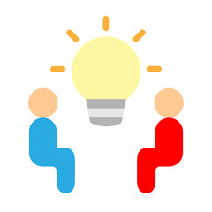 Consultant Vector Flat Icon Design