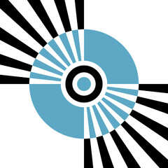 Italian ceramic tile pattern. Mediterranean porcelain pottery. Ethnic folk ornament.