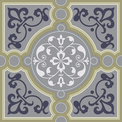 Ornament seamless pattern background. Design for decor, prints, textile, furniture, cloth, digital