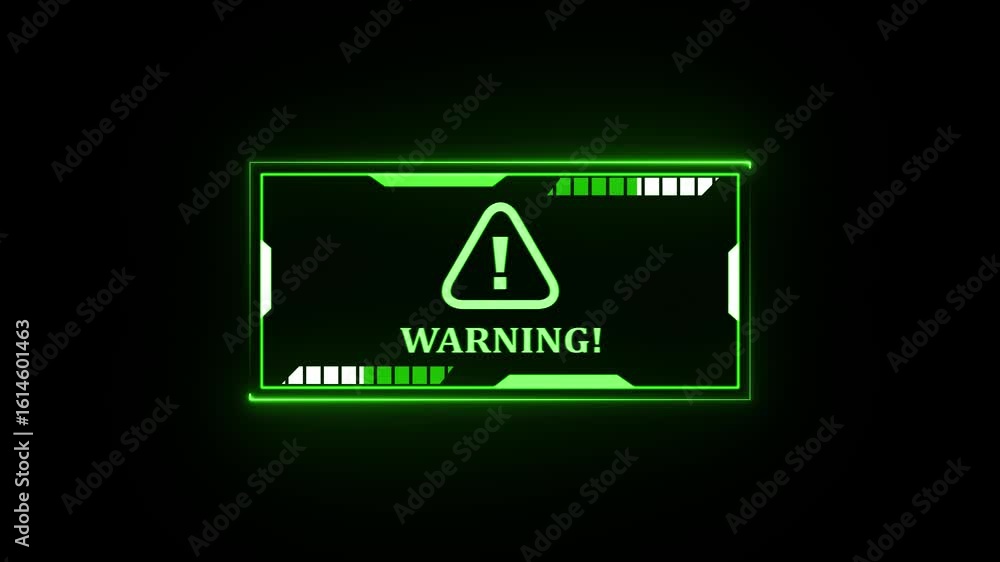 Poster warning alert danger icon isolated with glitter effect .warning sign icon , warning and triangle sha