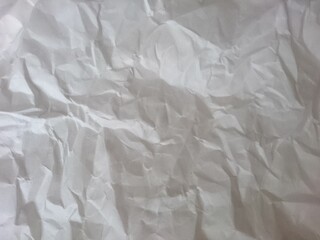 old wrinkled paper texture white color vintage