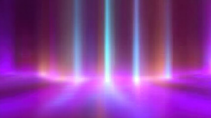 Vibrant gradient background with colorful beams of light creating dynamic and energetic atmosphere. image evokes sense of excitement and creativity, perfect for various artistic applications