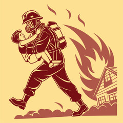 Fototapeta premium cartoon illustration of a lion