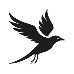 silhouette of an eagle
