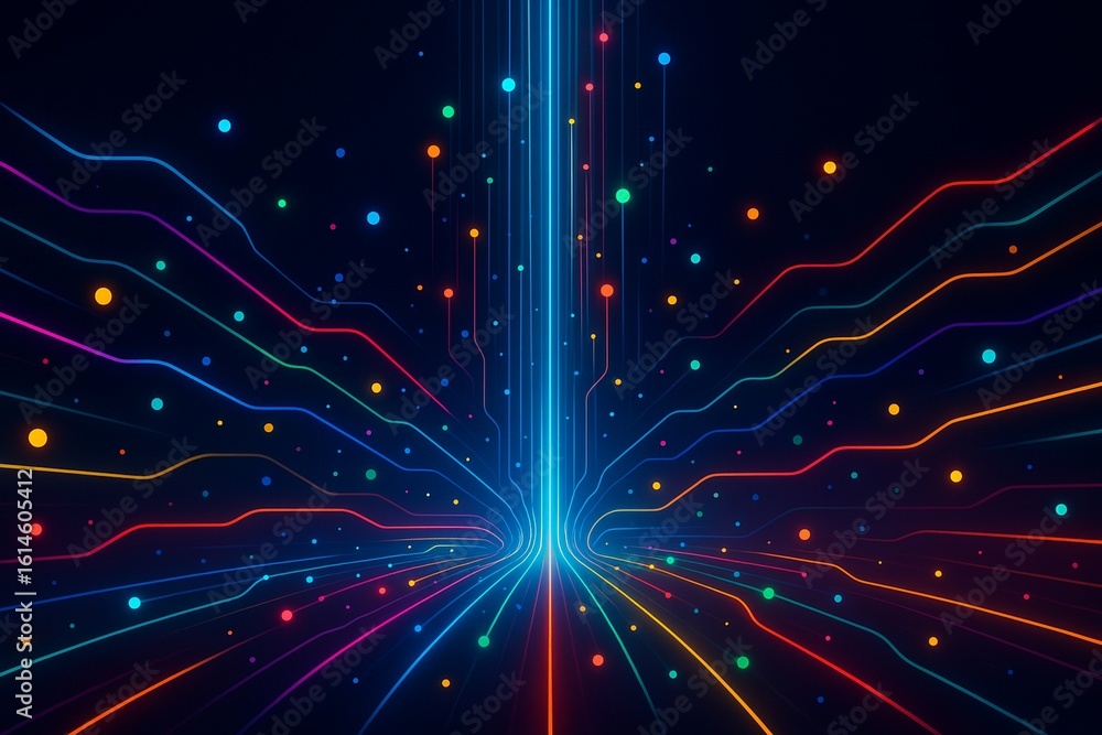 Aufkleber big data, wireless information flow. data portal, open data system. global cyberspace concept. high 