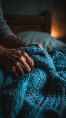 Cozy rituals for seasonal self-care, warm knit blanket and mindful rest embracing comfort, emotional wellness, and grounding for resilience during autumn’s seasonal change

