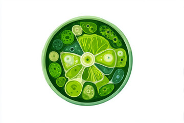 Biology infographic is creatively represented making you feel intelligent