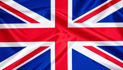 United Kingdom flag (Union Jack) with layered red and white crosses on a deep blue field—fusing England’s St George’s Cross, Scotland’s St Andrew’s, and Ireland’s St Patrick’s to symbolize unity.