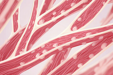 Cardiac muscle tissue feels healthy and interconnected, conveying well being