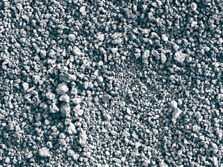 Gravel and soil as background