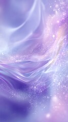 Dreamy Ethereal Flowing Light with Sparkling Particles, a Gentle and Calming Abstract Design, Perfect for Backgrounds