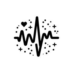 Heartbeat line for health & fitness