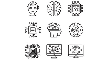 AI & Machine Learning Icons