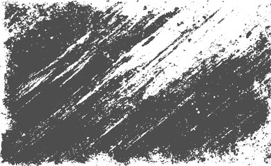 Monochrome distressed texture. Texture of damaged wall. Scratched Texture Vector. Dust overlay, Abstract grunge texture effect, scratch, on transparent background.
