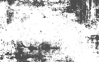 Vintage blurred scratched grunge on isolated, overlays. Stock vector illustration. Rough black and white texture vector. Distressed overlay texture. transparent background.
