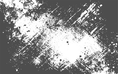 Vintage blurred scratched grunge on isolated, overlays. Stock vector illustration. Rough black and white texture vector. Distressed overlay texture. transparent background.