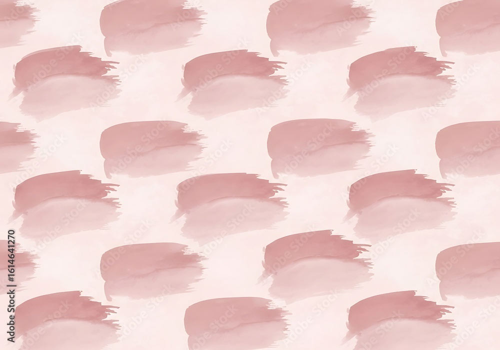 Poster dusty rose watercolor brush strokes pattern creating a soft and elegant background texture perfect