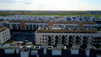 Modern residential complex mortgage new infrastructure