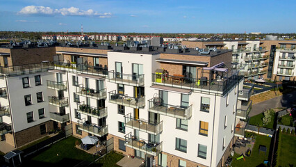 Modern residential complex mortgage new infrastructure