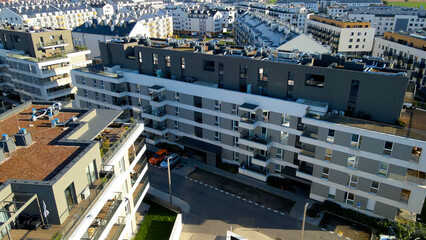 Modern residential complex mortgage new infrastructure