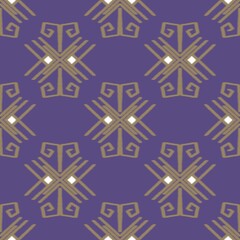 Ethnic boho seamless pattern. Patchwork texture. Weaving. Traditional ornament. Tribal pattern. Folk motif. Can be used for wallpaper, textile, wrapping, web page background.