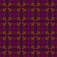Decorative Geometric Pattern in Vibrant Colors