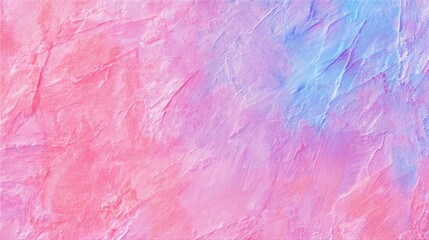 Fototapeta premium A beautiful blend of soft pink and blue colors forms an abstract texture that evokes calmness. Ideal for use in digital art, backgrounds, or creative projects.