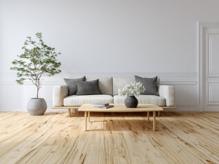 Modern minimalist living room (5)