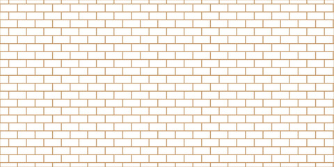 White brick wall background. Architecture construction stone block brick wallpaper. seamless building cement concrete wall grunge background.	