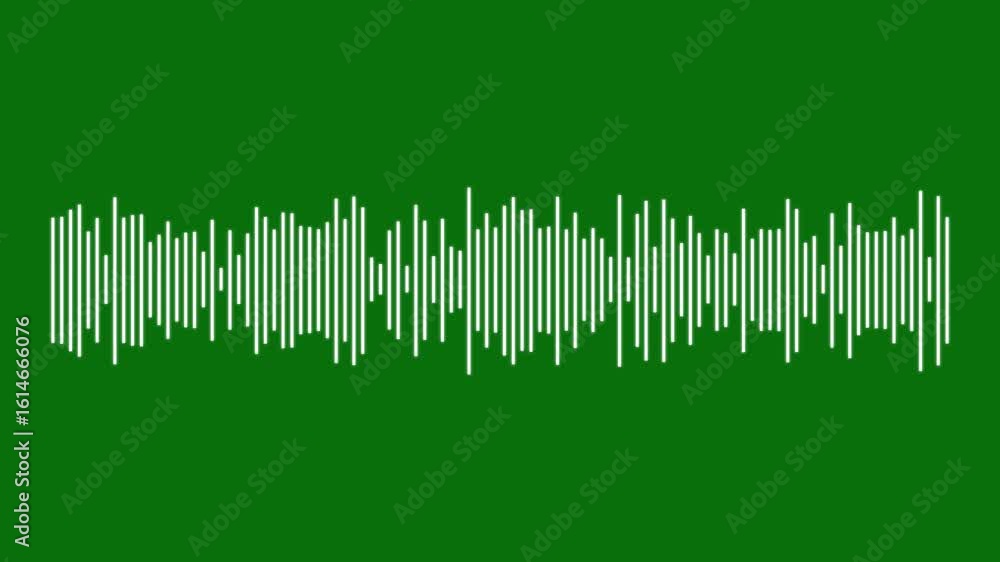 Poster waveform audio sound waves moving. sound wave audio spectrum black background, audio waveform spectr