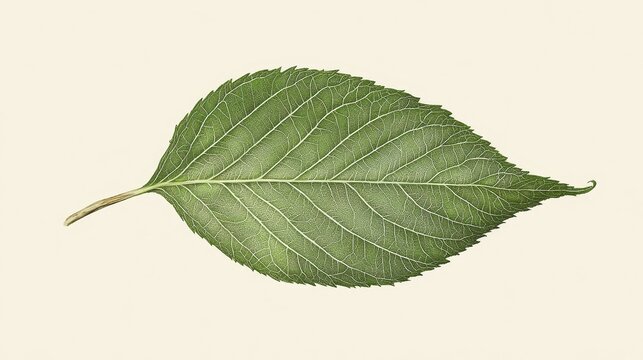 veins elm tree leaf