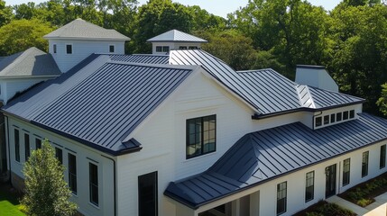 installation commercial metal roof