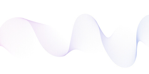 Dynamic minimal smoke colorful flow sound line. Abstract glowing white and green blend line smooth flow soundwave curve energy gradient vector futuristic digital outline line science design.	