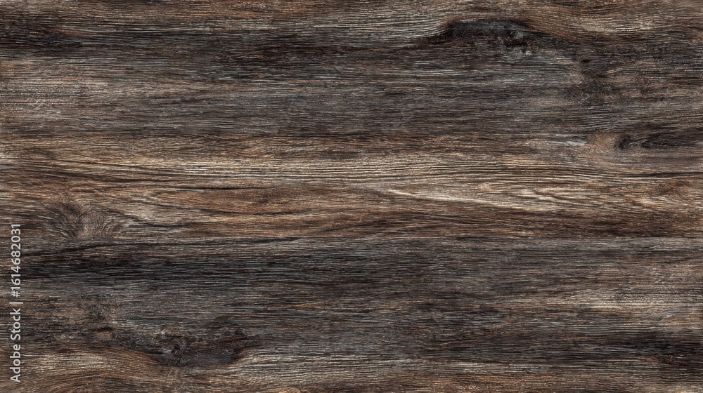 Poster a detailed surface featuring natural wood grain with varying shades of brown and gray. ideal for bac