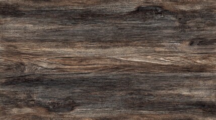 Fototapeta premium A detailed surface featuring natural wood grain with varying shades of brown and gray. Ideal for backgrounds in design projects or for creating rustic aesthetics.