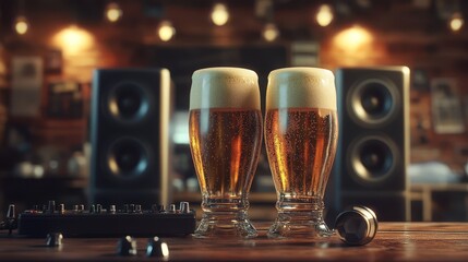 concert beer music