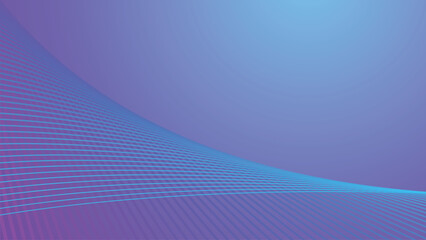 Blue and Purple Abstract Background with Stripes Line for Modern Web Design, UI, and Digital Visuals