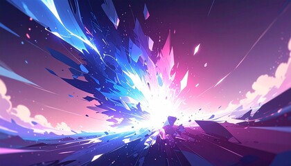 Quantum Data Flow, Tech Background. Future technology digital abstract background concept. 3d rendering