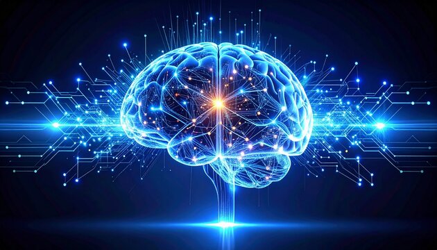 Quantum Data Flow, Tech Background. Future technology digital abstract background concept. 3d rendering