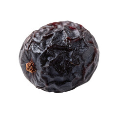 Obraz premium A small pile of dried blackcurrant fruit isolated on a transparent background png