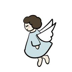 Christmas Angel Image Raster Original