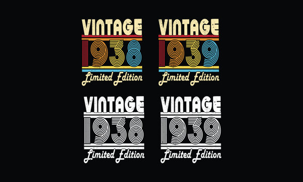 Awesome since 1938 to 1939 vintage,Vintage T shirt bundles