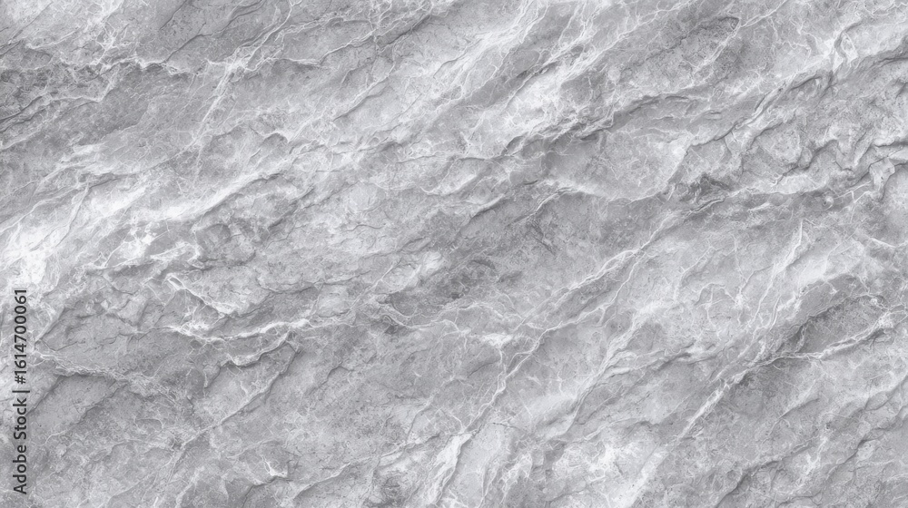 Poster an elegant gray marble surface features unique textures and patterns, showcasing natural variations 